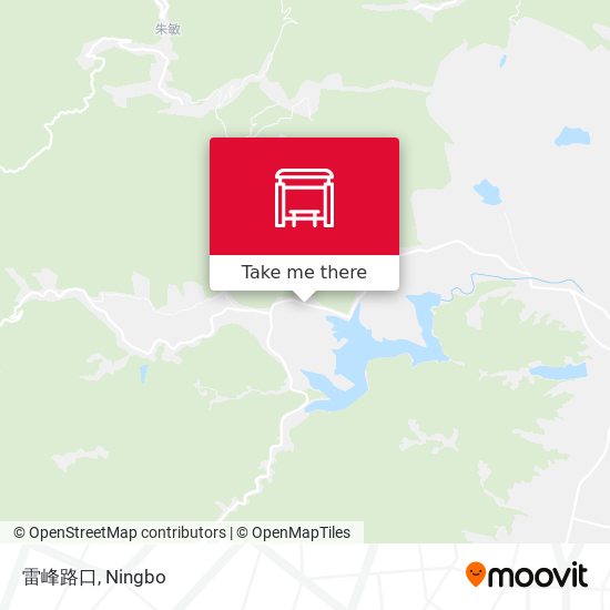雷峰路口 map