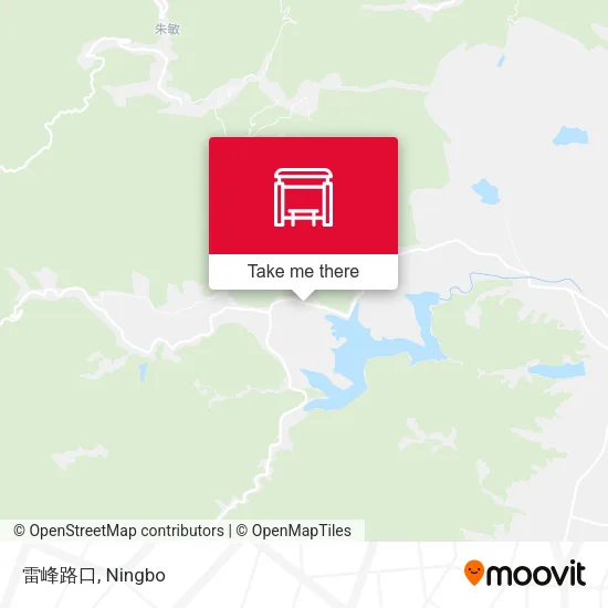 雷峰路口 map