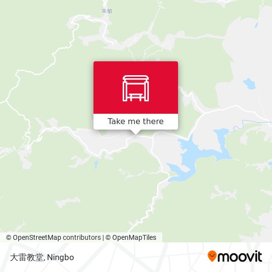 大雷教堂 map