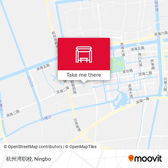杭州湾职校 map