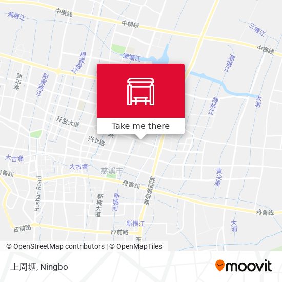上周塘 map