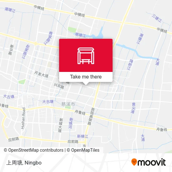 上周塘 map
