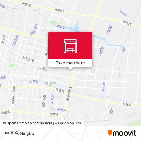 中医院 map