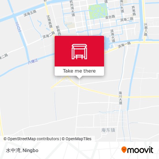 水中湾 map
