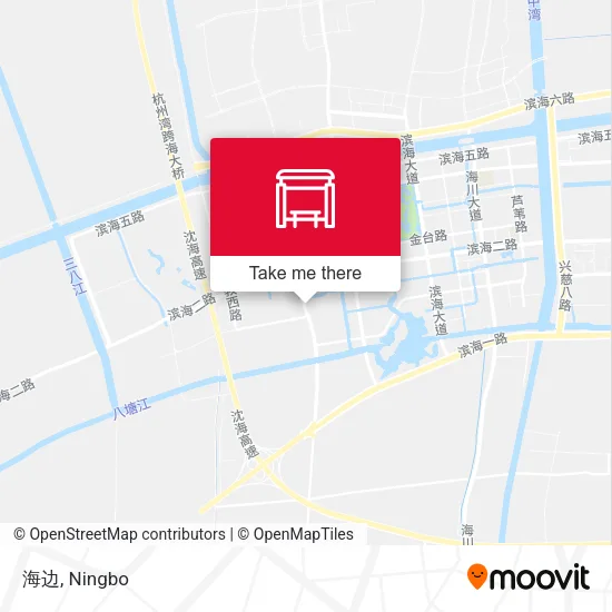 海边 map