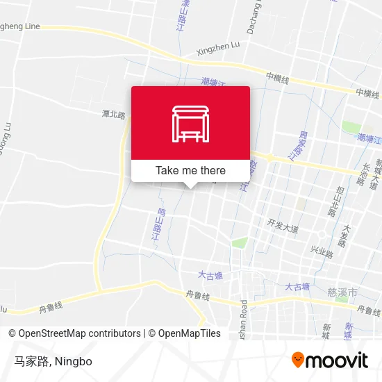马家路 map