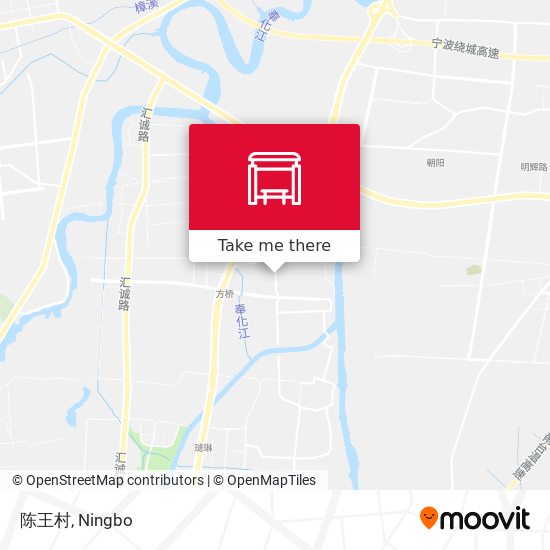 陈王村 map