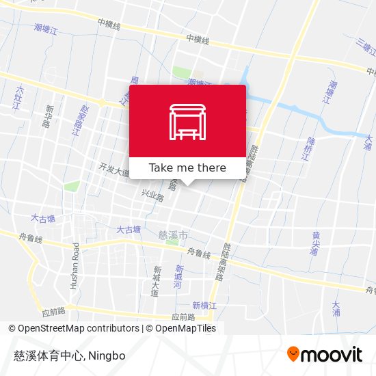慈溪体育中心 map