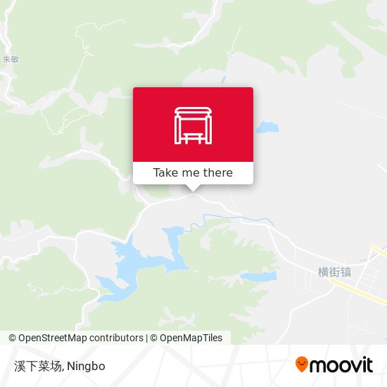 溪下菜场 map