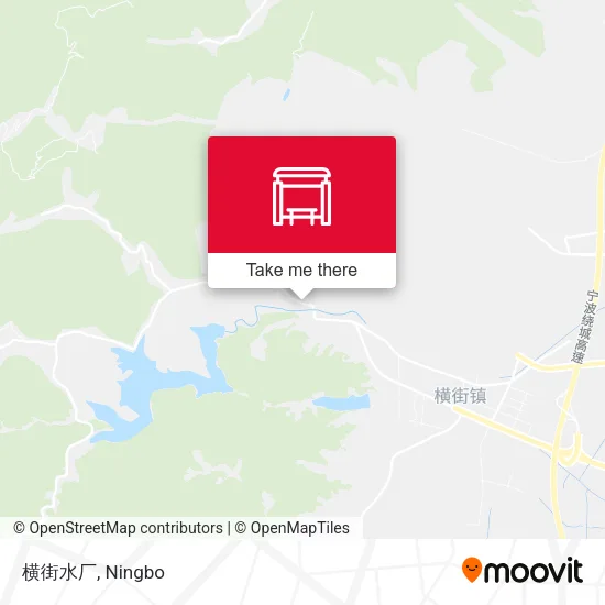 横街水厂 map