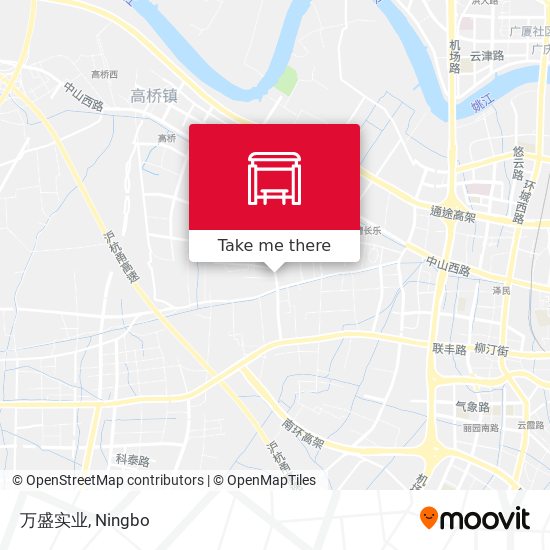 万盛实业 map