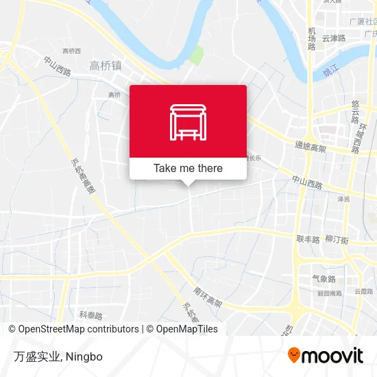 万盛实业 map