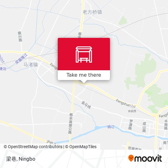 梁巷 map