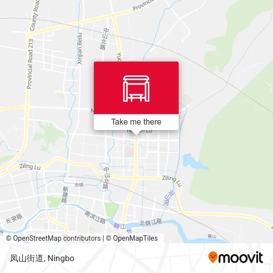 凤山街道 map