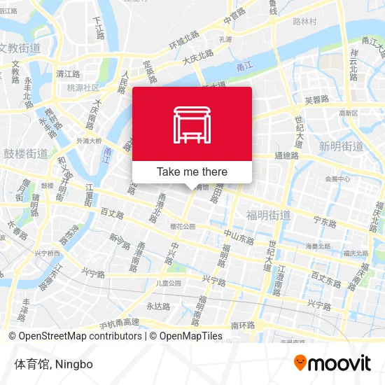 体育馆 map