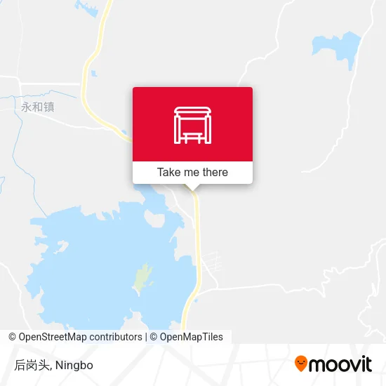 后岗头 map