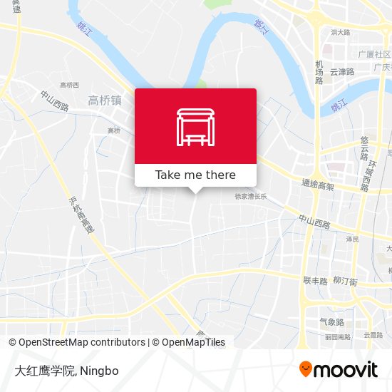 大红鹰学院 map