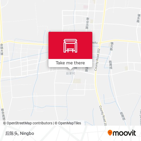 后陈头 map