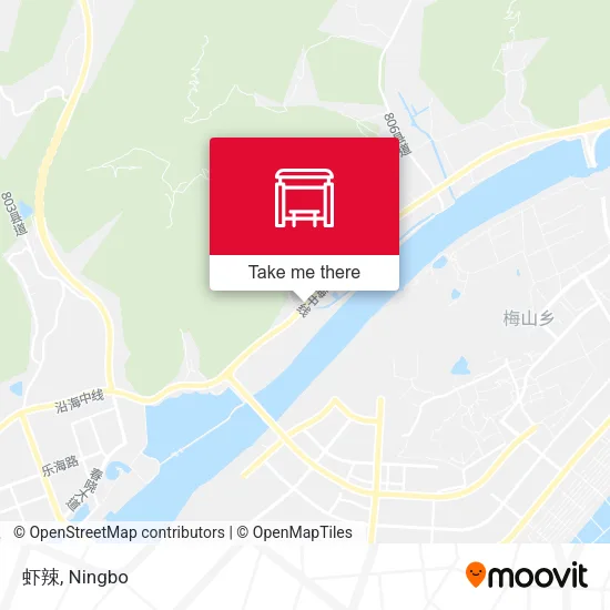 虾辣 map