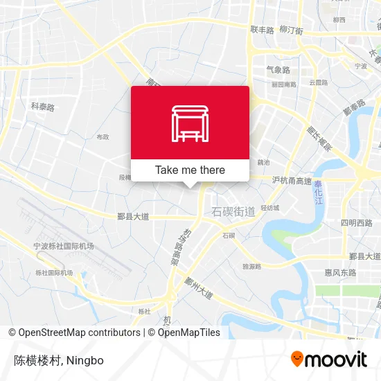 陈横楼村 map