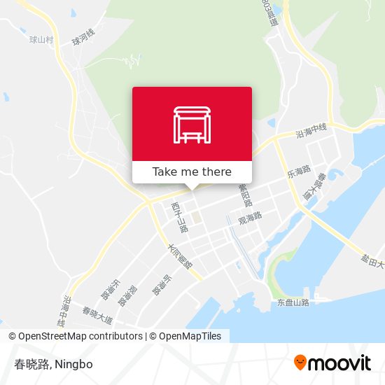 春晓路 map