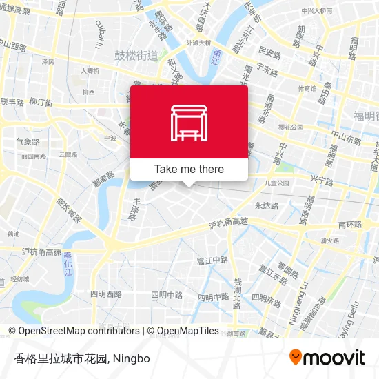 香格里拉城市花园 map