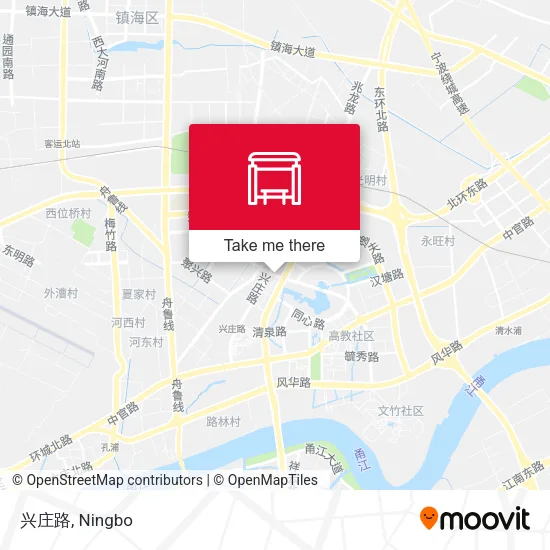 兴庄路 map