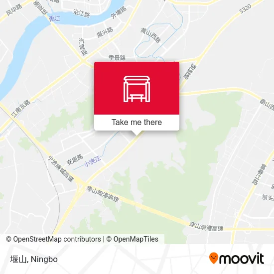 堰山 map