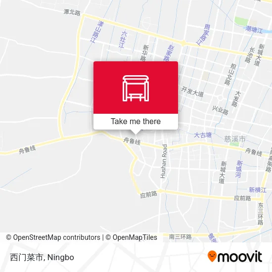 西门菜市 map