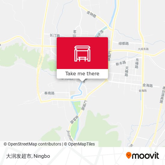 大润发超市 map