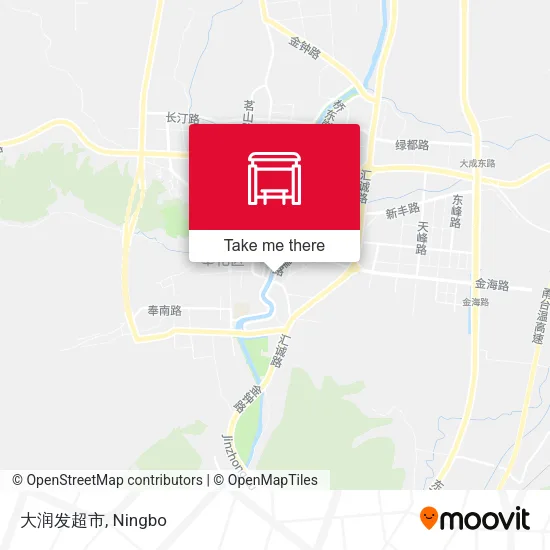 大润发超市 map