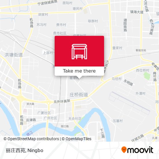 丽庄西苑 map