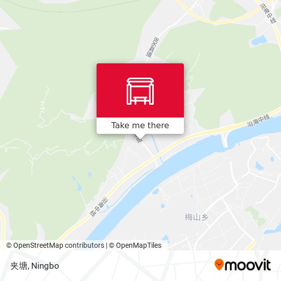 夹塘 map