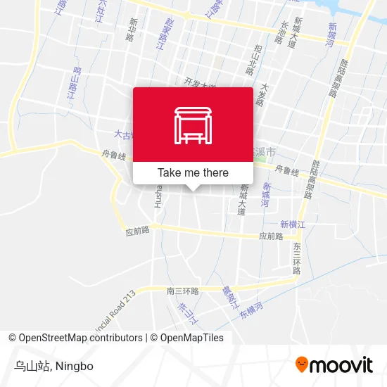 乌山站 map