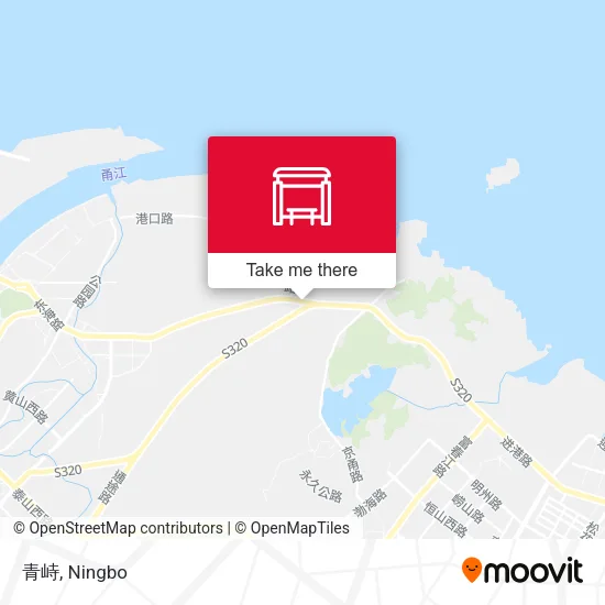 青峙 map