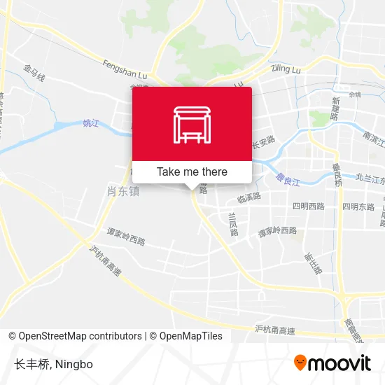长丰桥 map