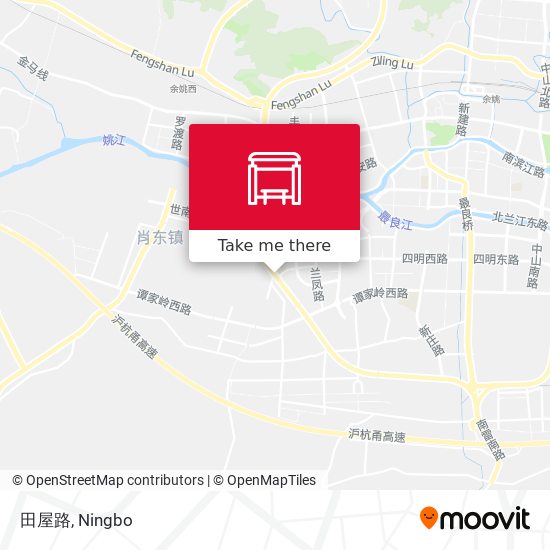 田屋路 map