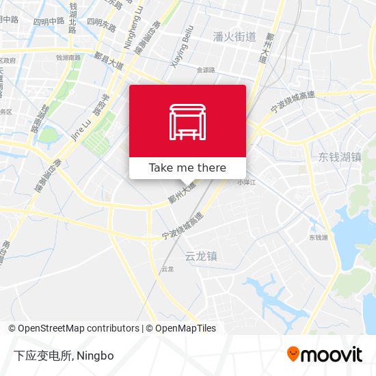 下应变电所 map