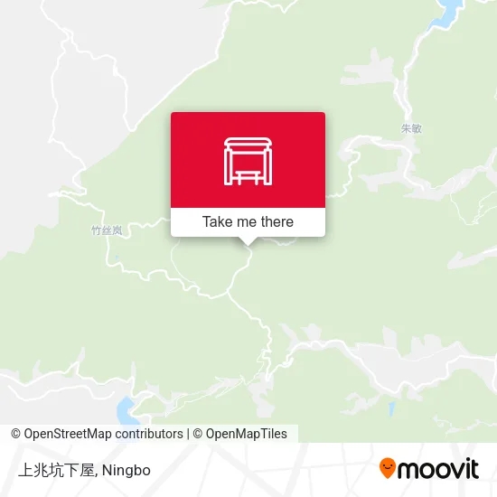 上兆坑下屋 map