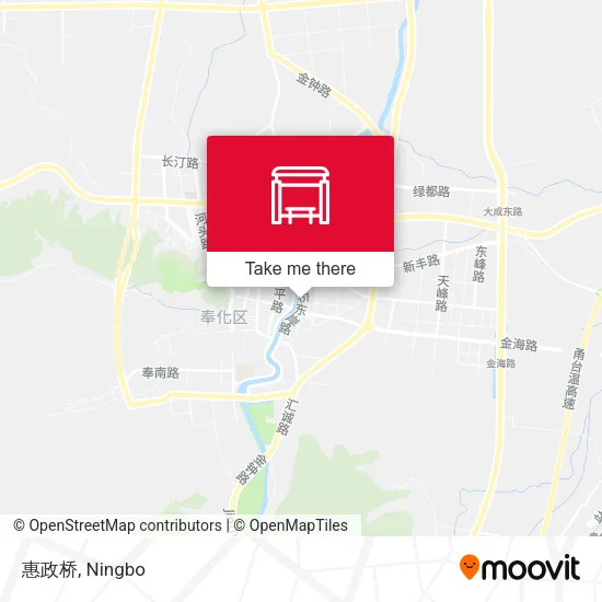 惠政桥 map