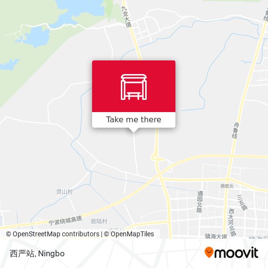 西严站 map