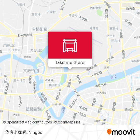 华康名家私 map
