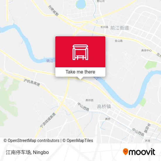江南停车场 map