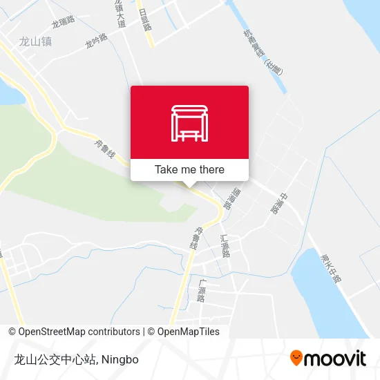 龙山公交中心站 map