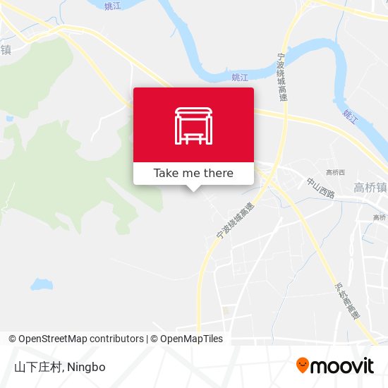 山下庄村 map