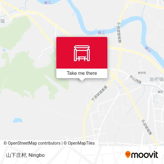 山下庄村 map