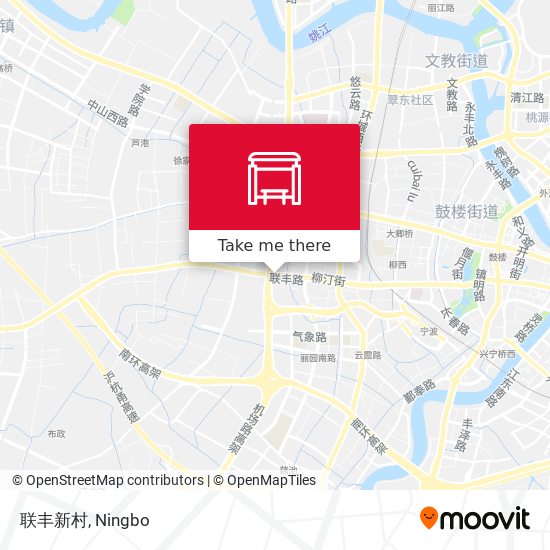 联丰新村 map