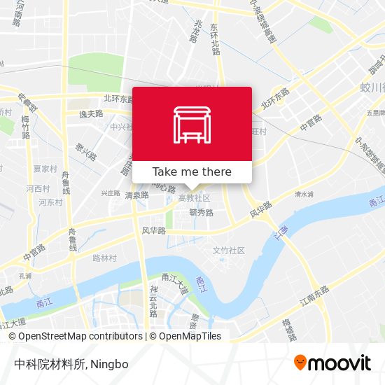 中科院材料所 map