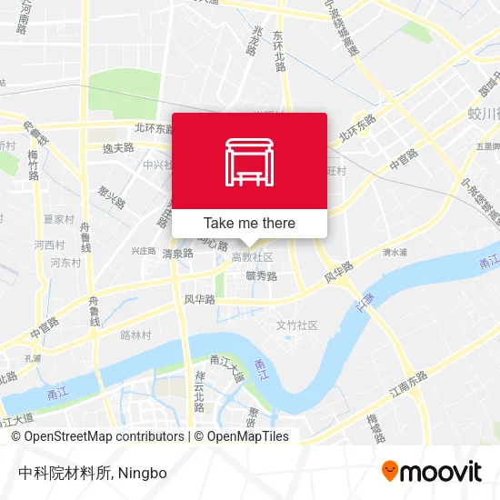 中科院材料所 map