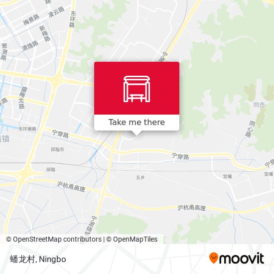 蟠龙村 map